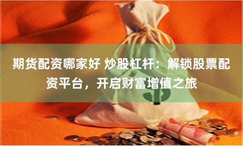 期货配资哪家好 炒股杠杆：解锁股票配资平台，开启财富增值之旅