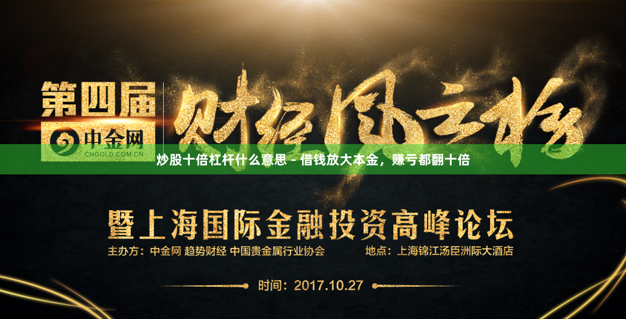 炒股十倍杠杆什么意思 - 借钱放大本金，赚亏都翻十倍